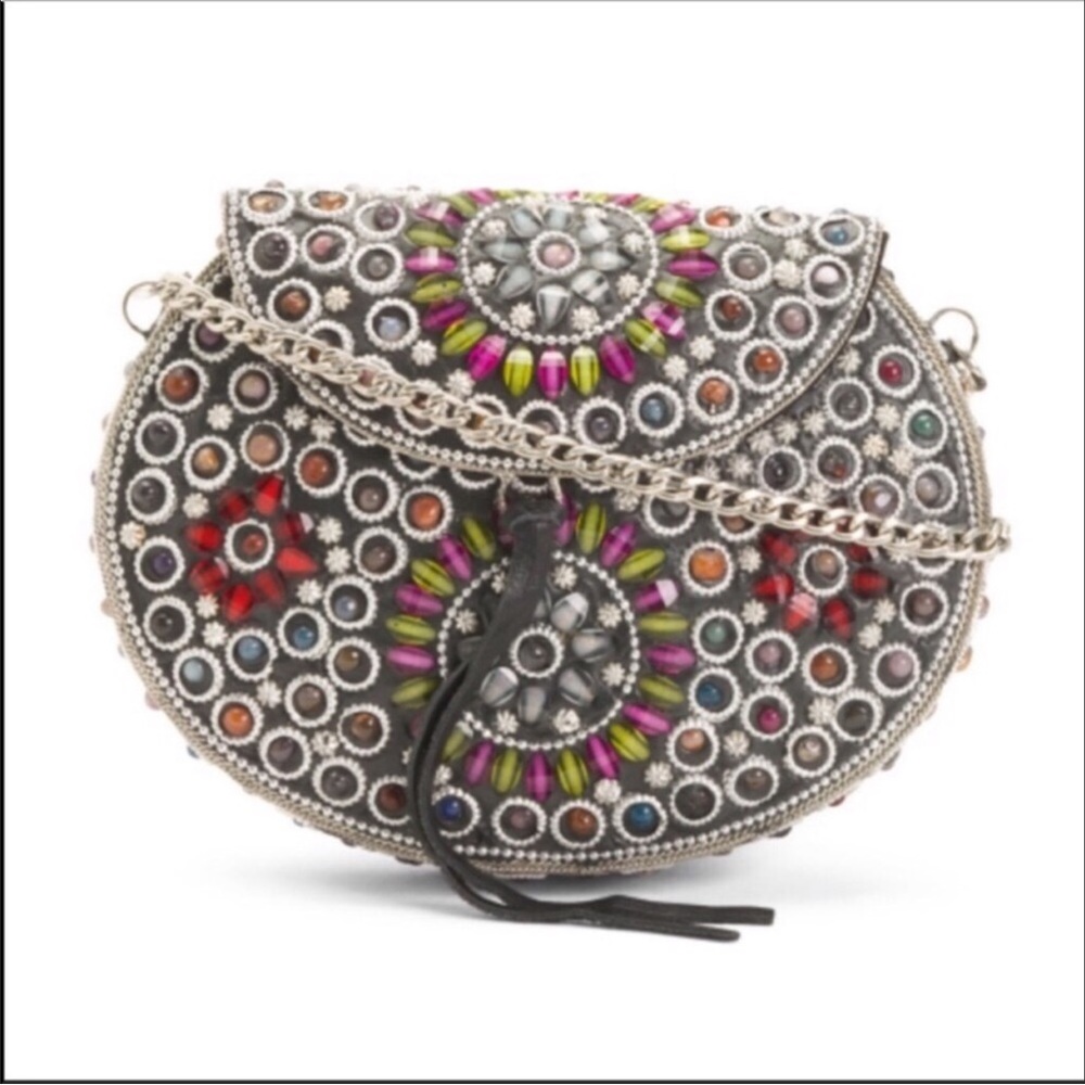 Sam Edelman “Stones” Unique Metal Handbag NWT
